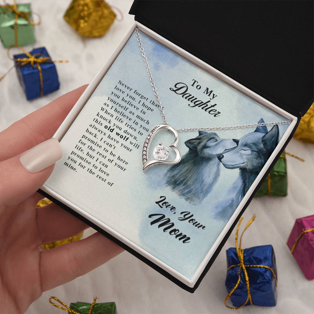 Old Wolf - Forever Love Necklace