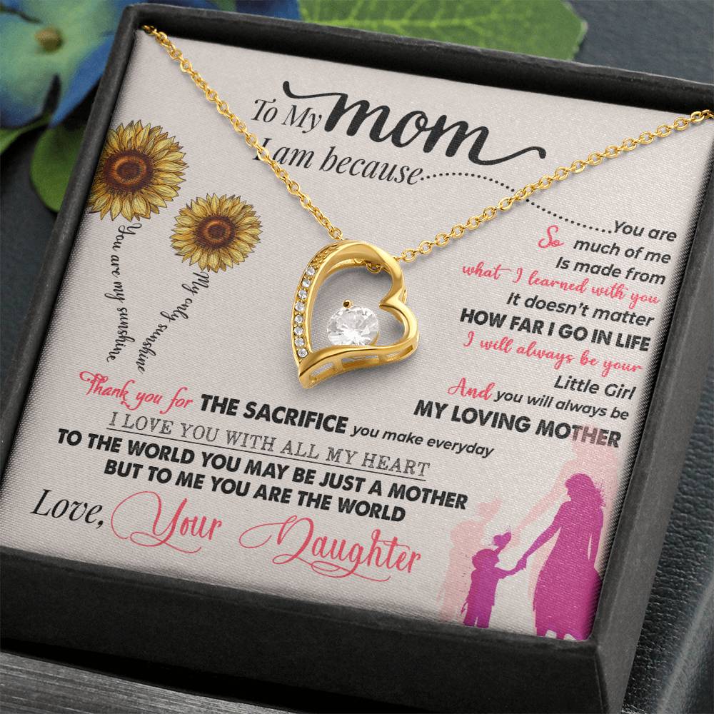 You Are My Sunshine - Forever Love Necklace